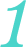 One