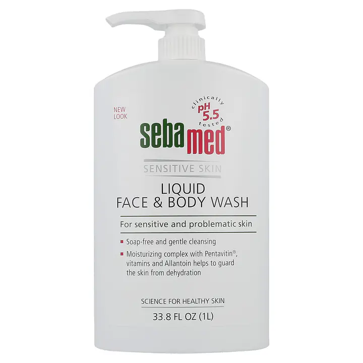 Liquid Face & Body Wash - Size: 1000 ml