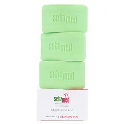 3 Pack Cleansing Bar - 300 g - Size: 100 g, Pack: 3
