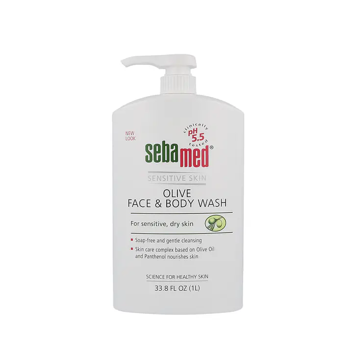 Olive Face & Body Wash - Size: 1000 ml